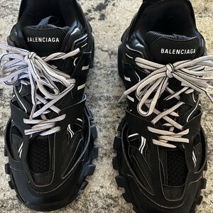 Balenciaga Track Sneakers with White Laces